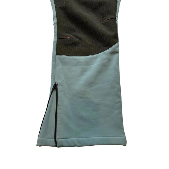 Postropaky Snow Ski Pants Waterproof Insulated Softshell Sky Blue Women 20 Short - Picture 5 of 9